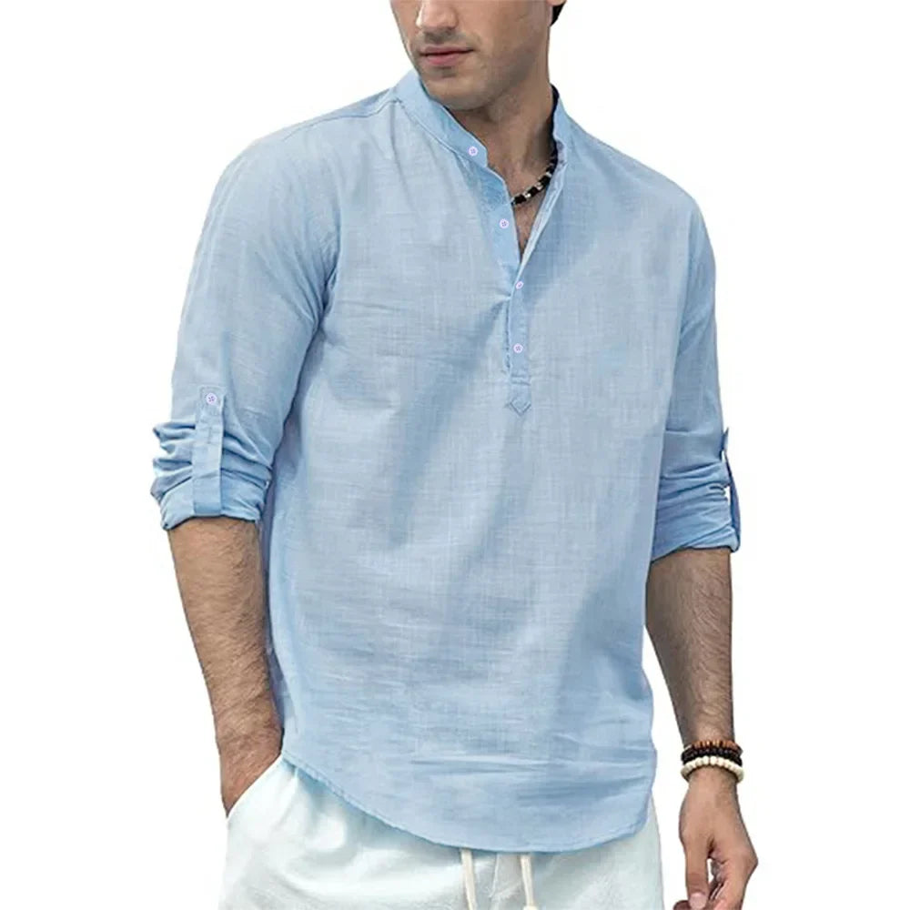 Casual Henley Shirt