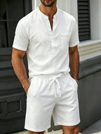 Elegant Cotton Linen Set