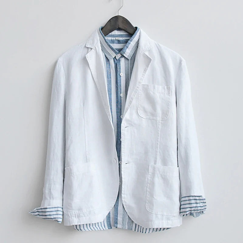 Elegant Linen Blazer