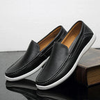 Elegant Leather Driving Loafers