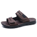Elegant Leather Men's Sandals