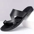 Elegant Leather Slippers