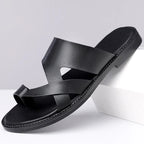 Elegant Leather Slippers