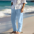 Casual Linen Beach Pants