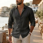 Elegant Linen Summer Shirt