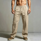 Elegant Cotton Linen Pants