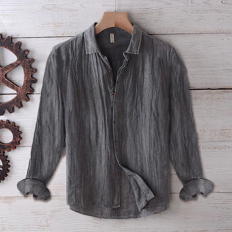 Vintage Men's Linen Shirt