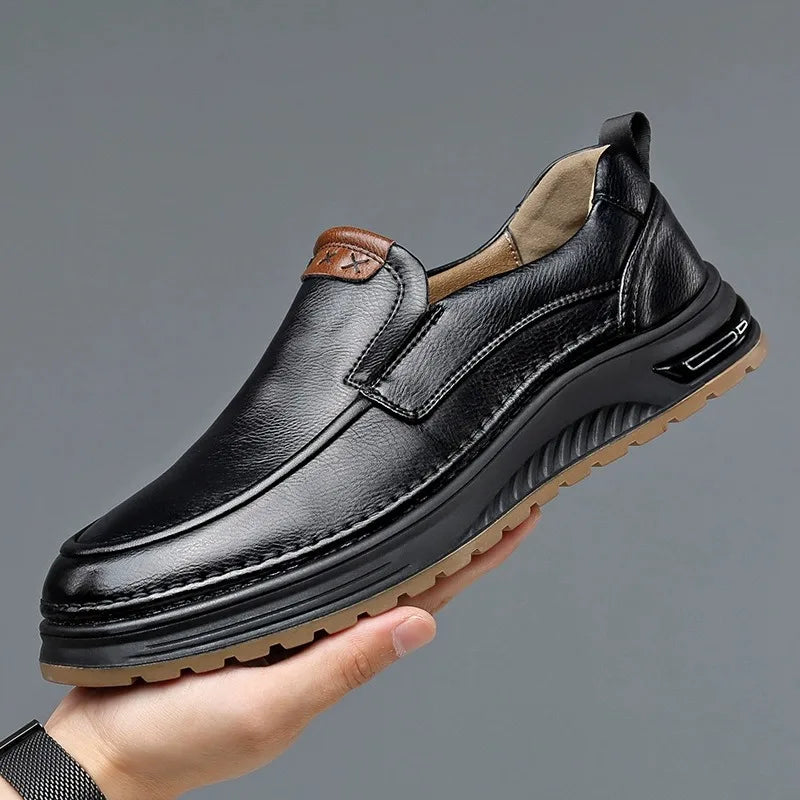 Elegant Leather Walking Shoes