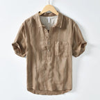 Elegant Japenese Linen Shirt