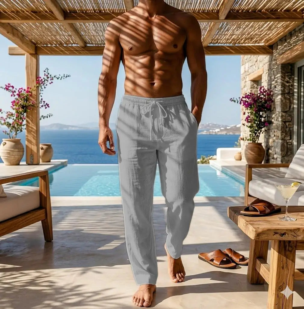 Elegant Cotton Pants