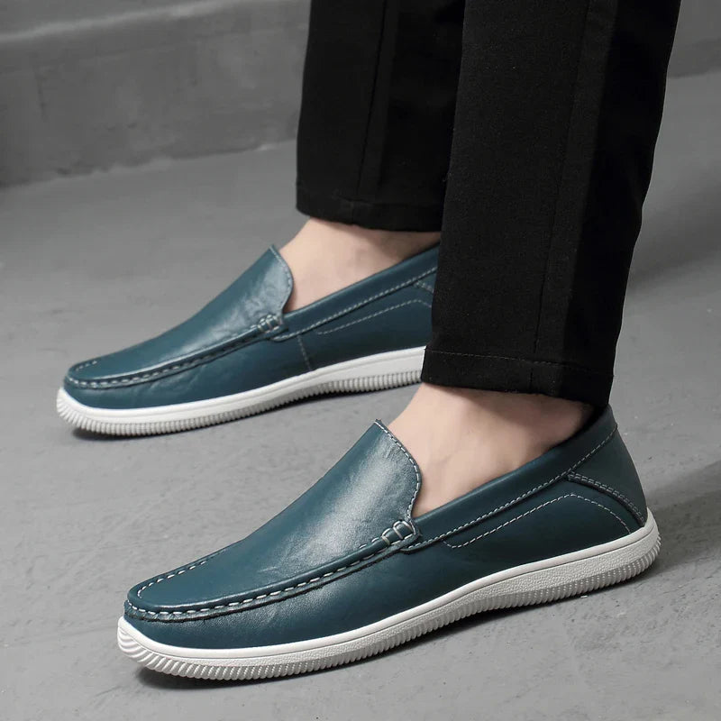 Elegant Leather Driving Loafers