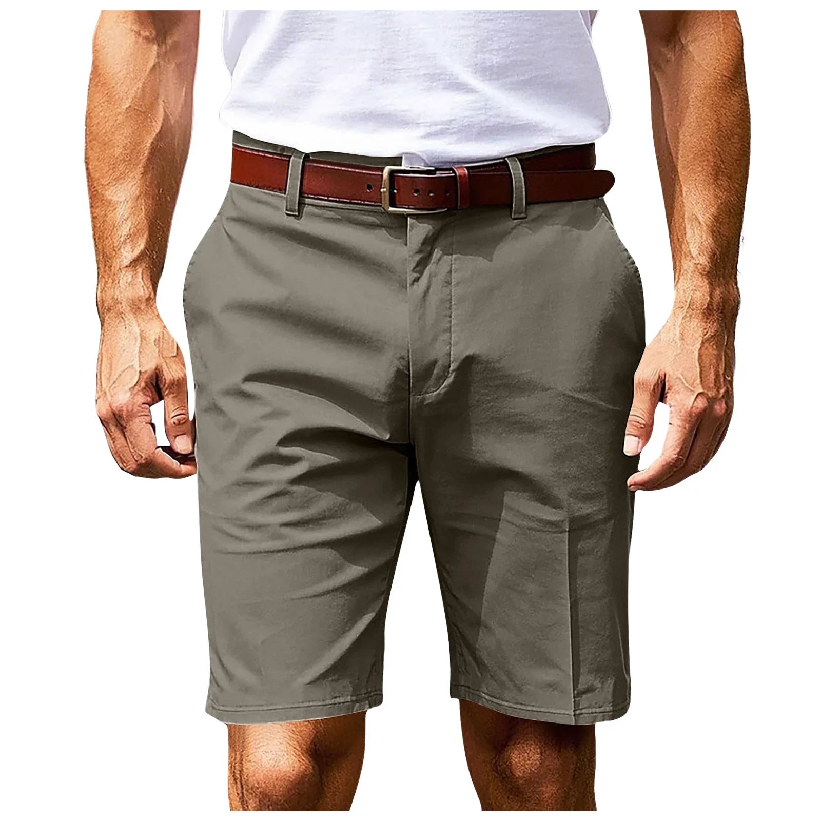 Elegant Cotton Chino Shorts