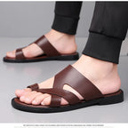Elegant Leather Slippers