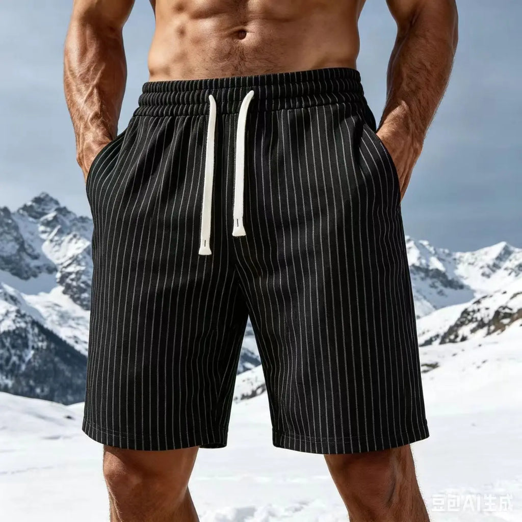 Elegant Striped Shorts