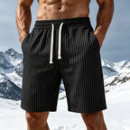 Elegant Striped Shorts