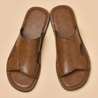 Elegant Leather Men's Slippers