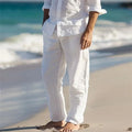 Casual Linen Beach Pants