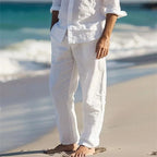 Casual Linen Beach Pants