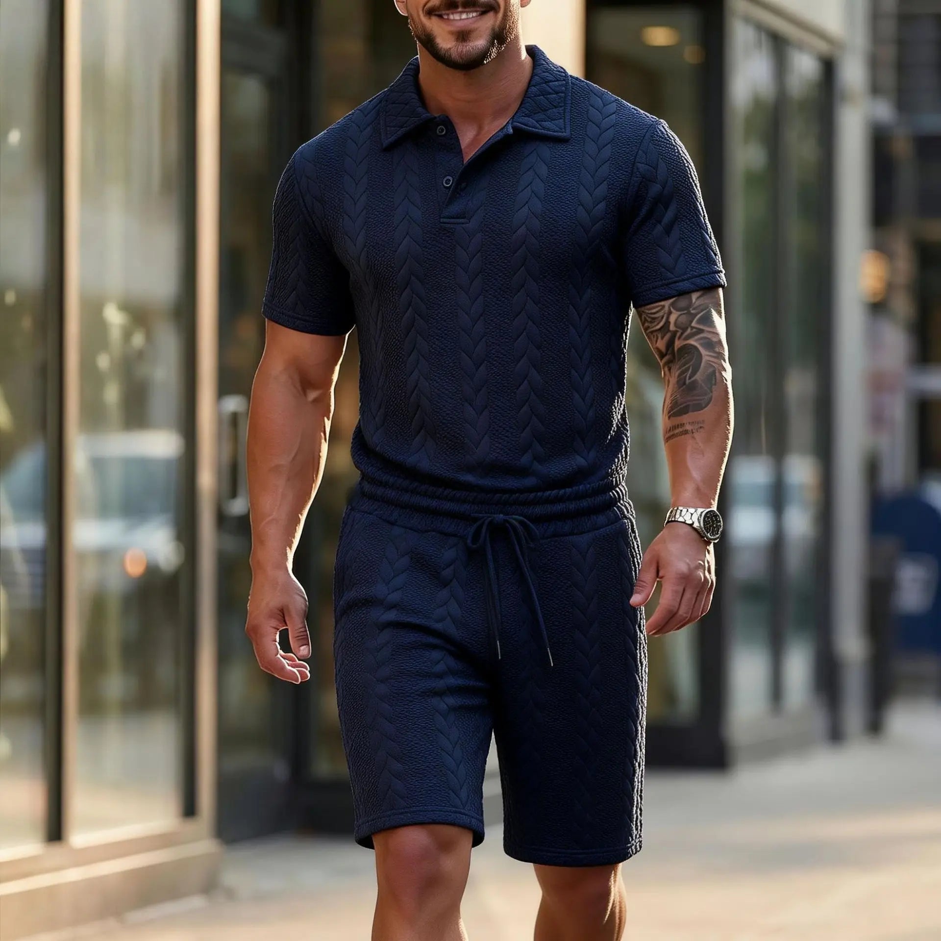 Casual Polo Set