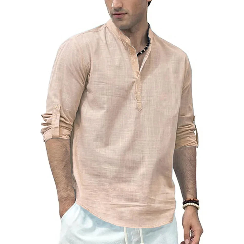Casual Henley Shirt