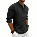 Casual Linen Men's Shirt