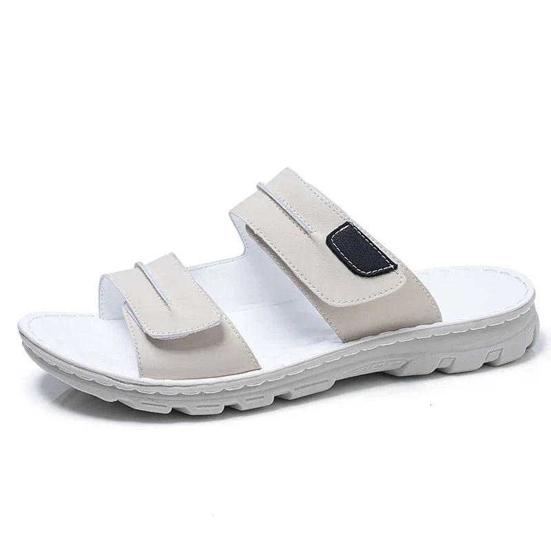 Elegant Leather Men's Sandals