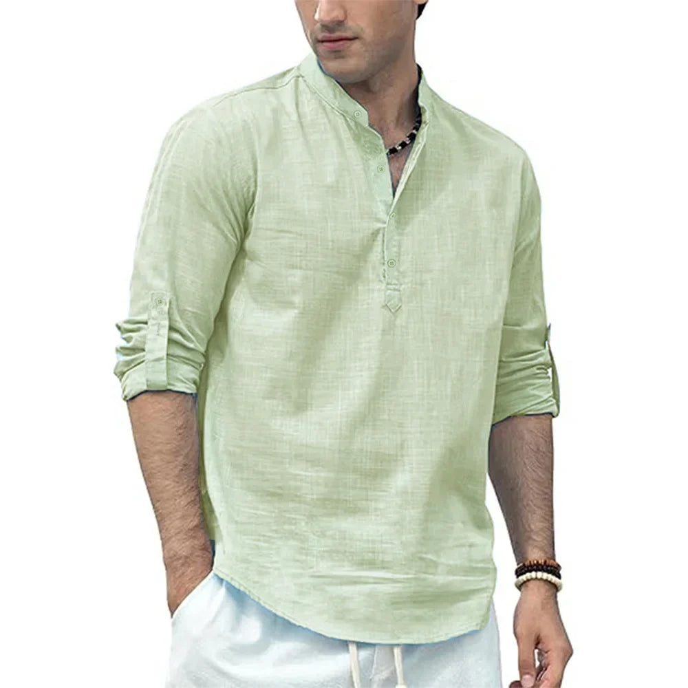 Casual Henley Shirt