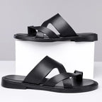 Elegant Leather Slippers