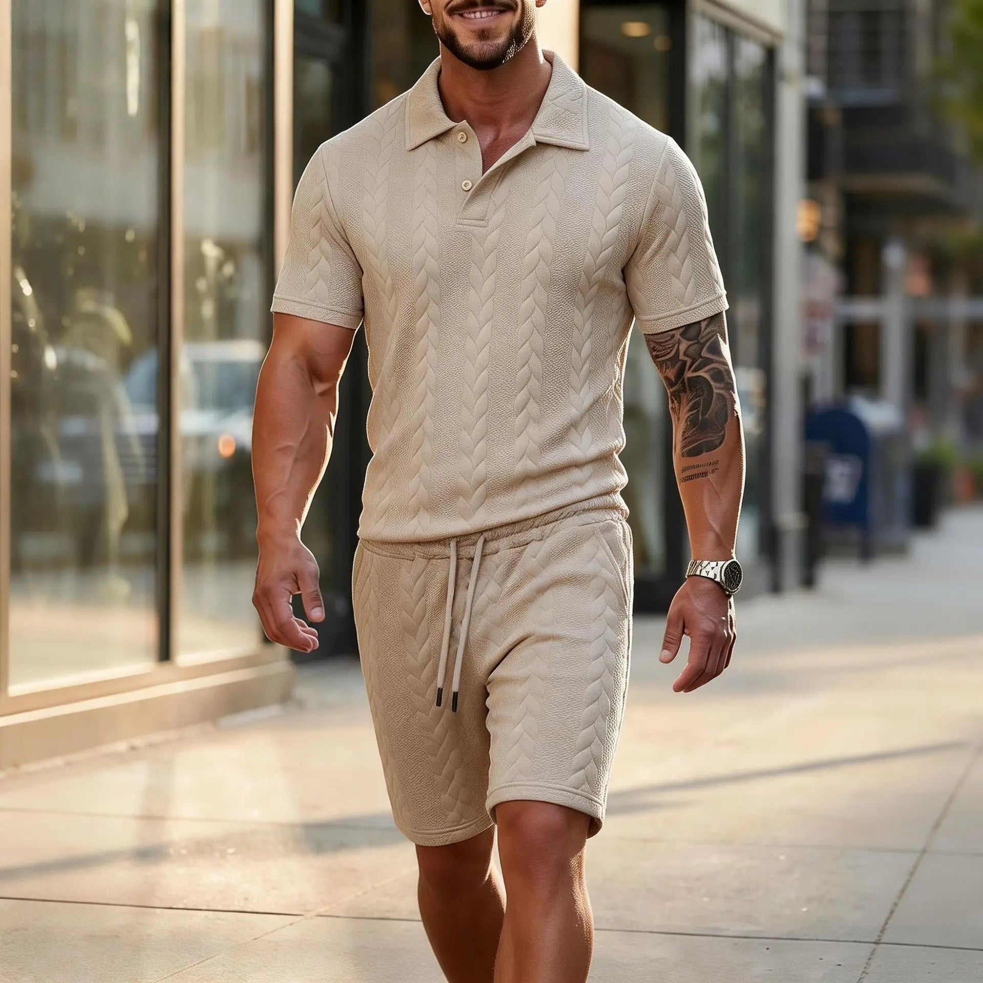 Casual Polo Set