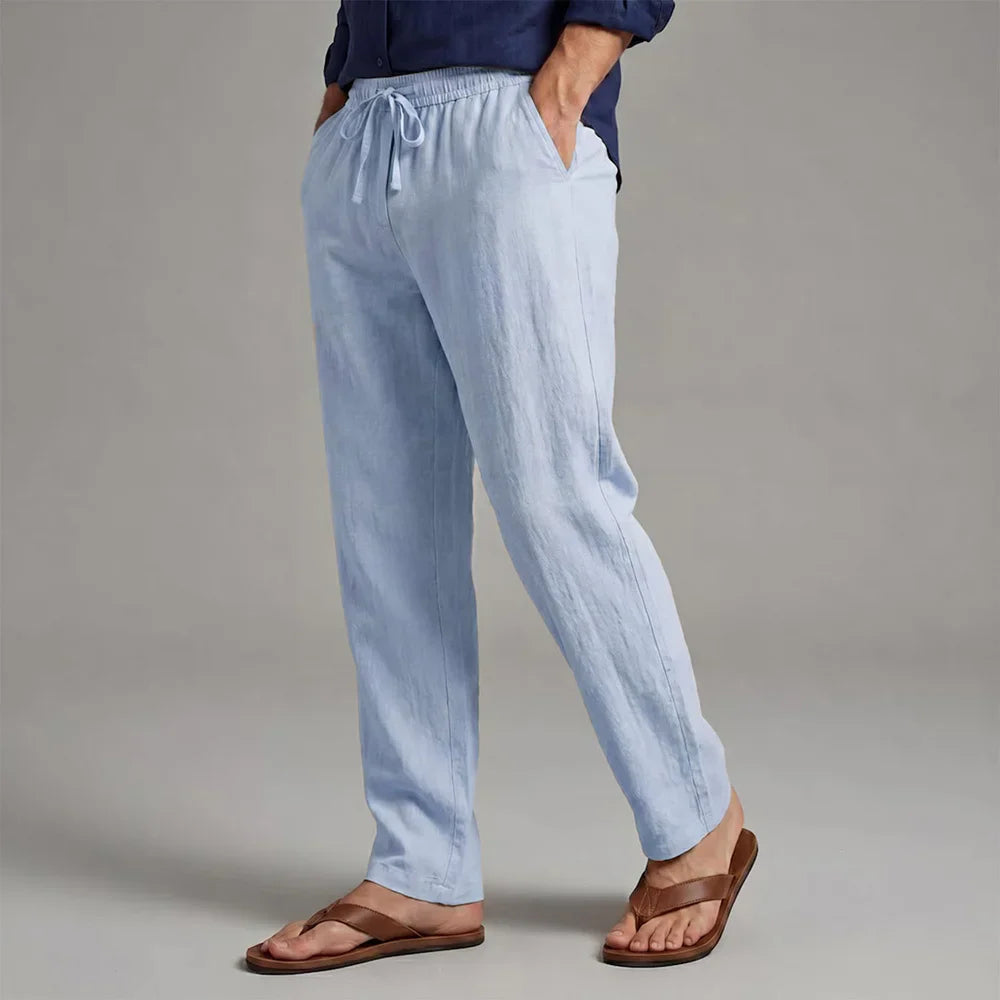 Elegant Cotton Linen Pants