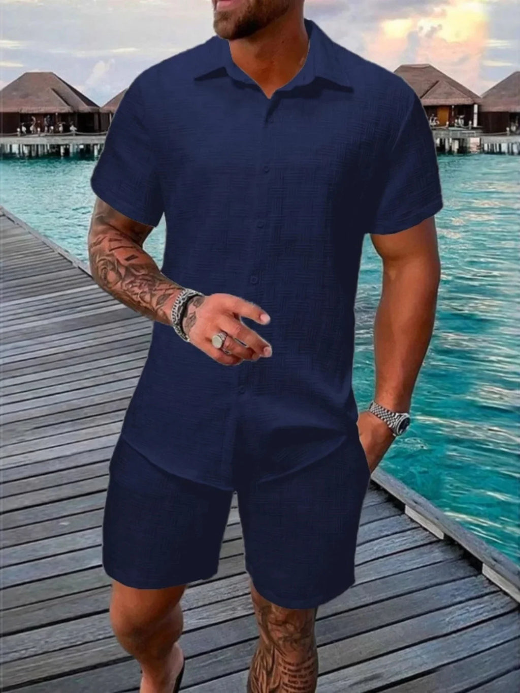 Elegant Men's Summer Set