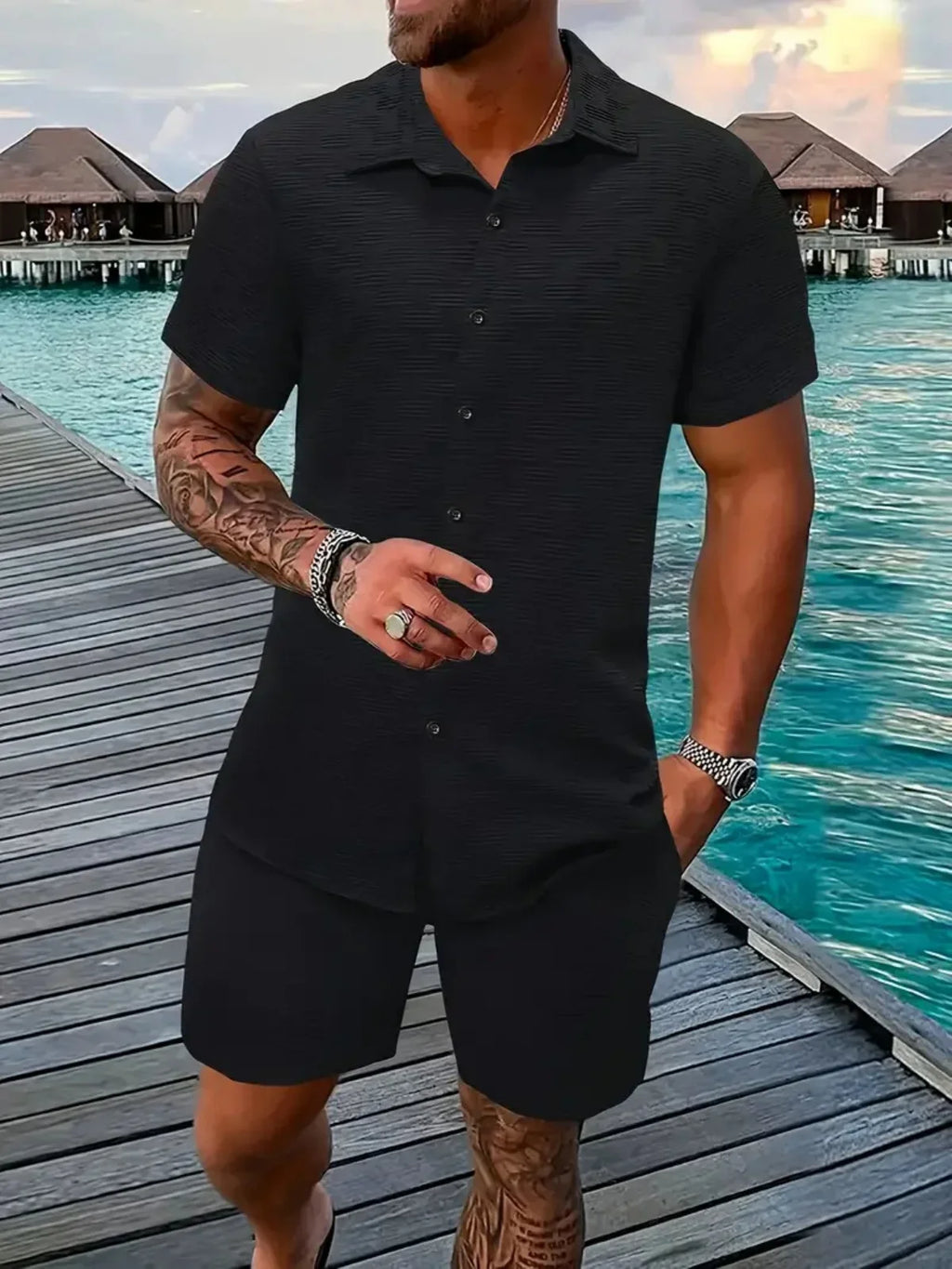 Elegant Men's Summer Set