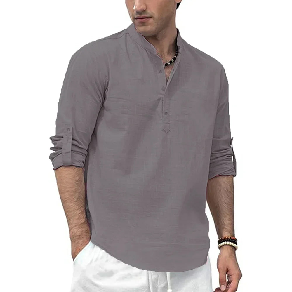 Casual Henley Shirt