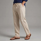 Elegant Cotton Linen Pants