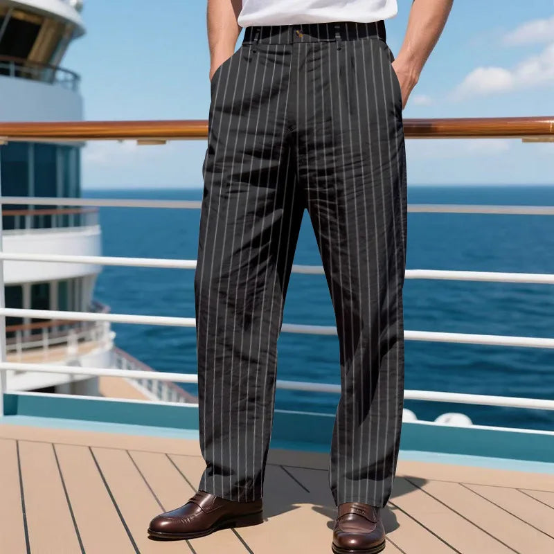 Elegant Lightweight Linen Pants