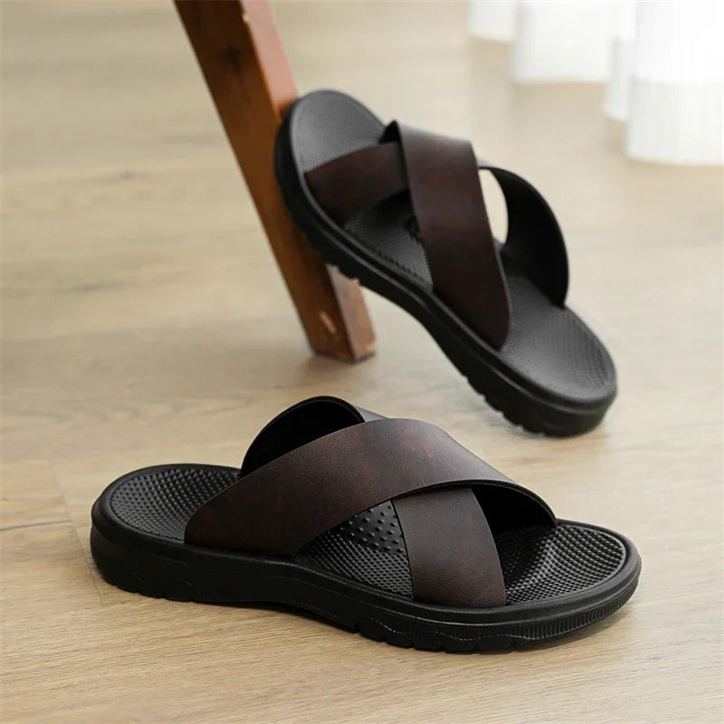 Casual Leather Sandals