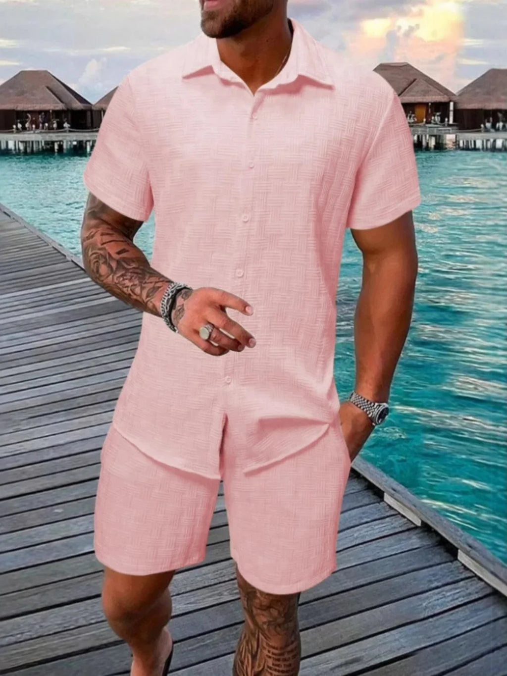 Elegant Men's Summer Set