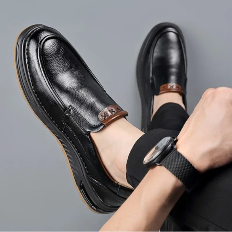 Elegant Leather Walking Shoes
