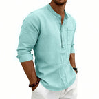 Casual Linen Men's Shirt