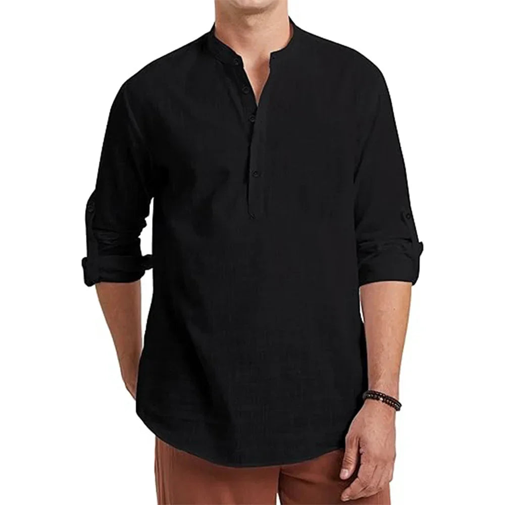 Casual Henley Shirt