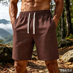 Elegant Striped Shorts