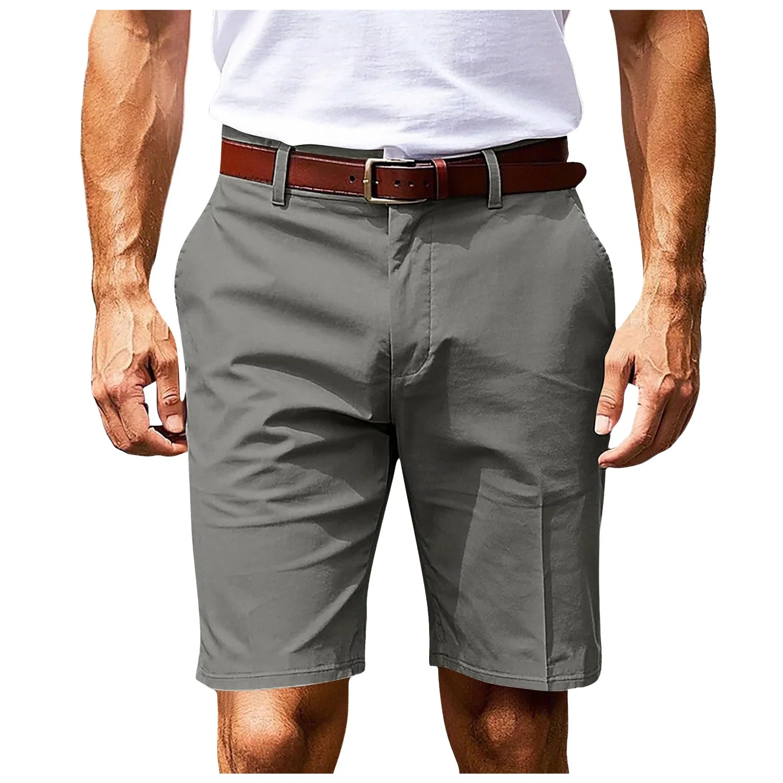 Elegant Cotton Chino Shorts