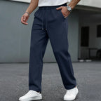 Elegant Waffle Knit Pants