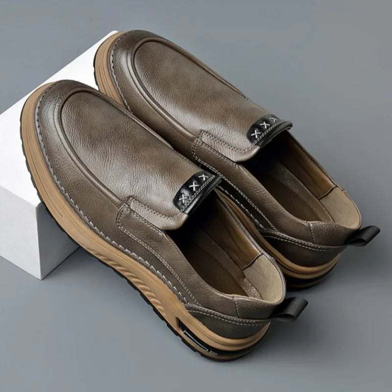 Elegant Leather Walking Shoes