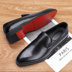 Elegant Leather Business Slip-On Shoes