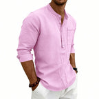 Casual Linen Men's Shirt