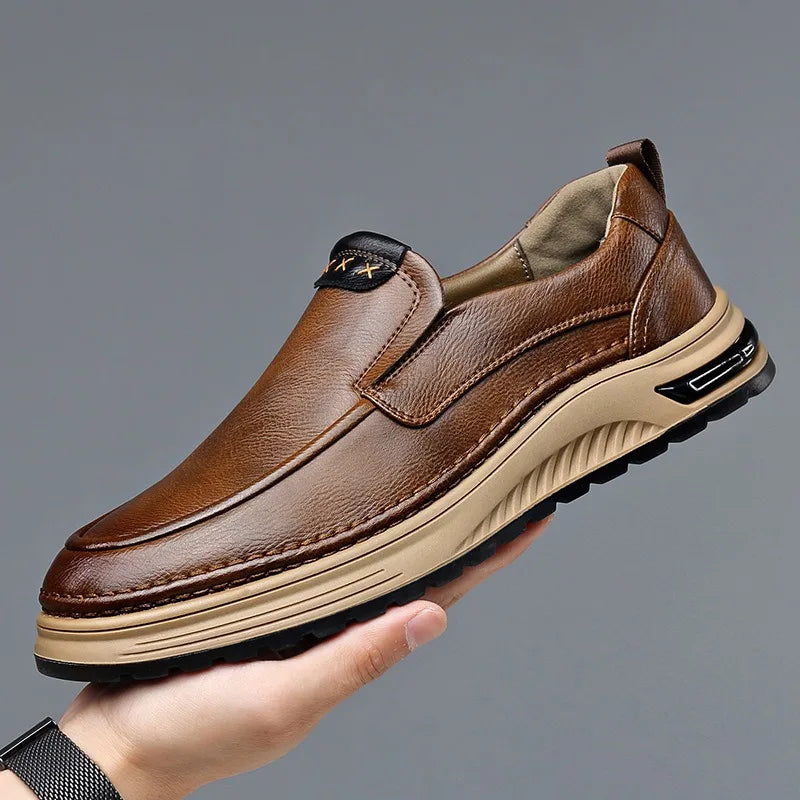 Elegant Leather Walking Shoes