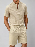Elegant Cotton Linen Set