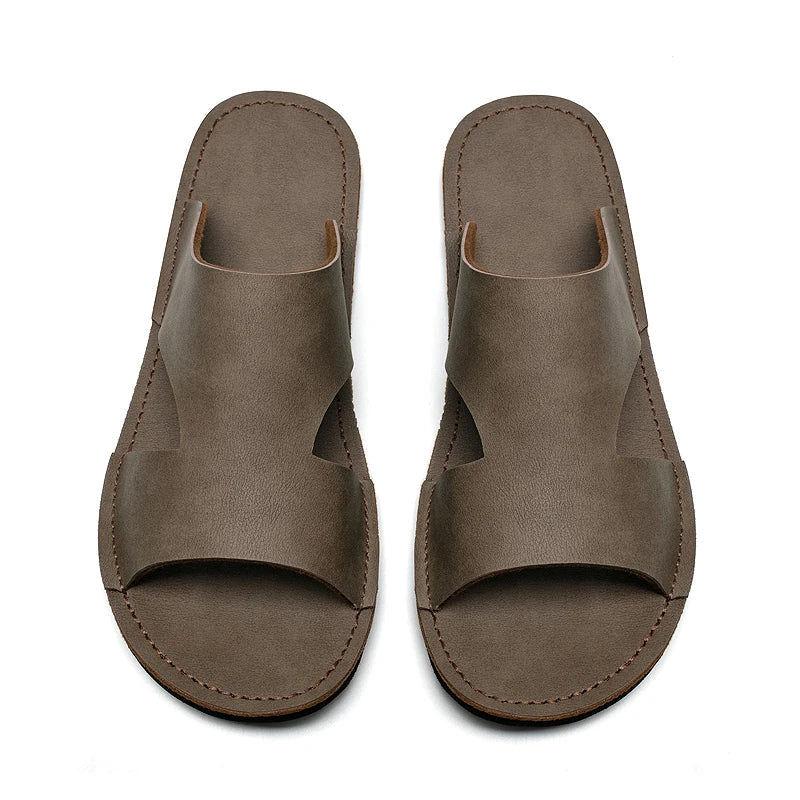 Elegant Men's Beach Slippers