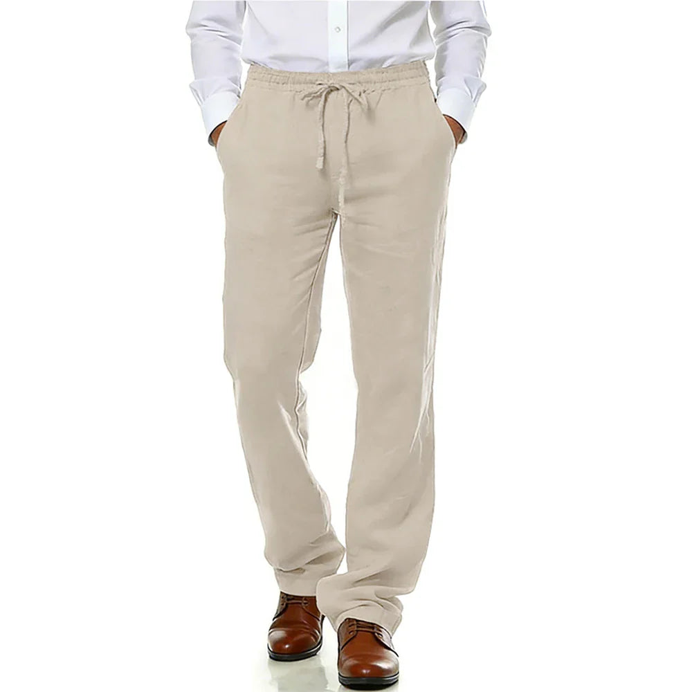 Cotton Linen Summer Pants